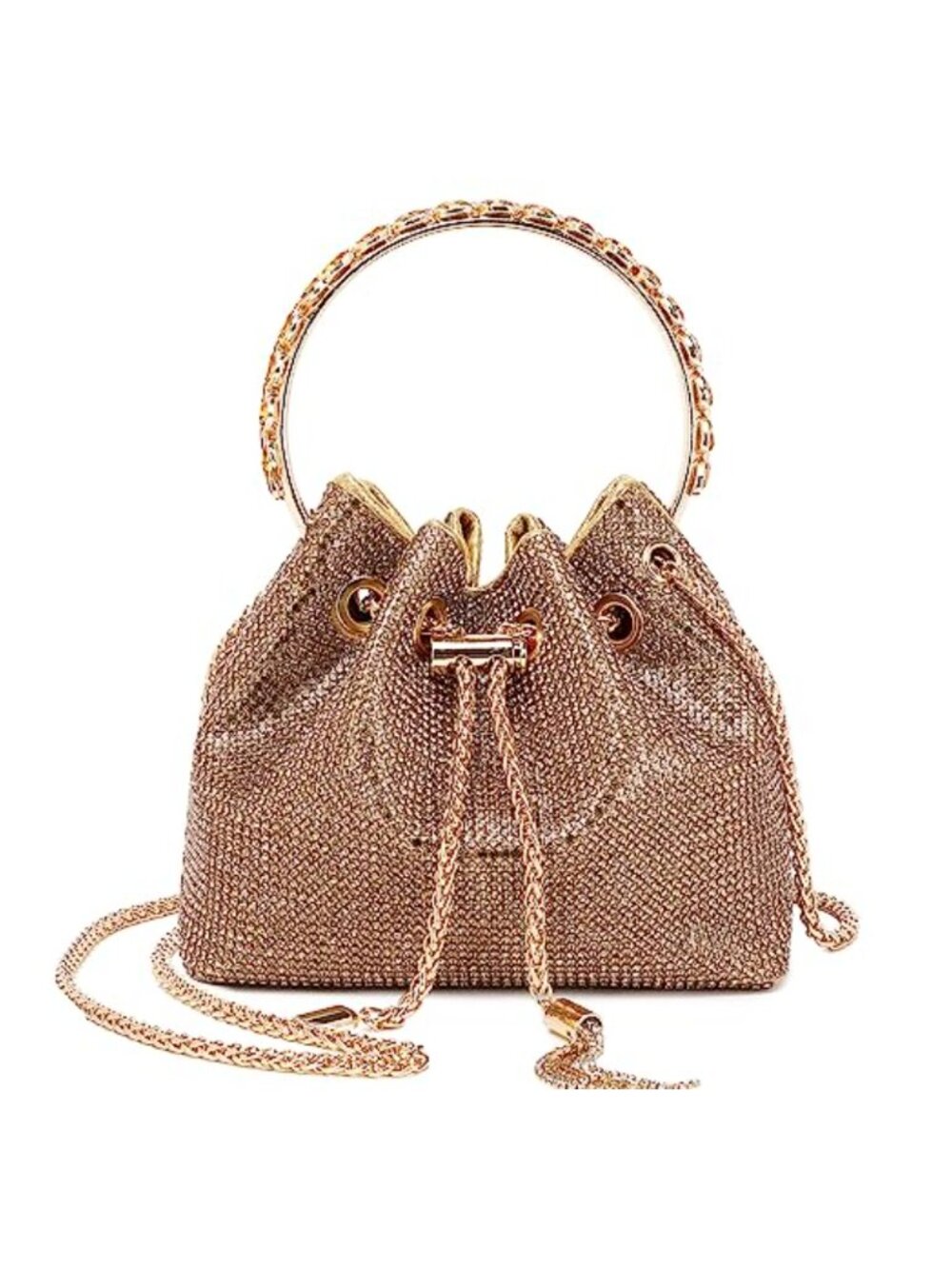 Rhinestone Purse Bling Glitter Handbag Shoulder Bag Evening Luxury Bag